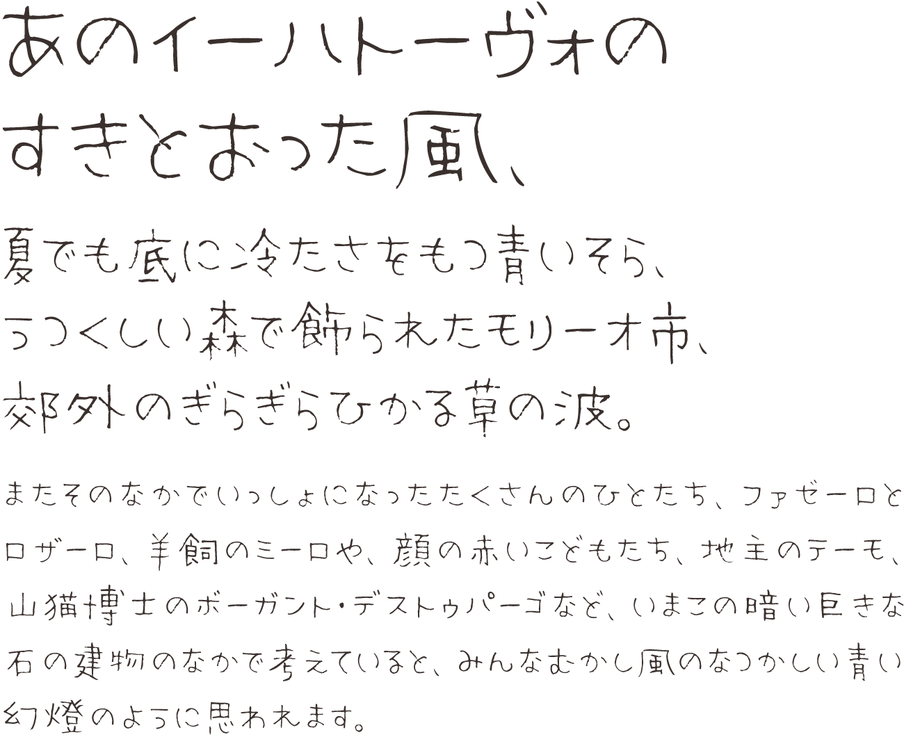 遊びメモ書き 商用可能な有料 フリーフォントの検索サイト Sankou Font