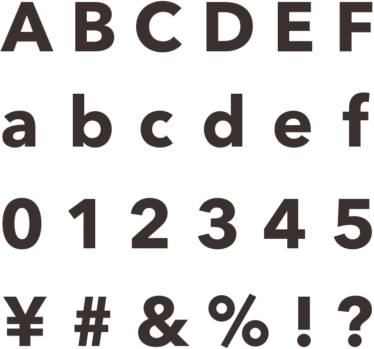 数字 商用可能な有料 フリーフォントの検索サイト Sankou Font