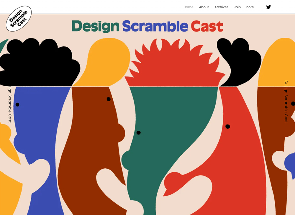 Design Scramble Cast